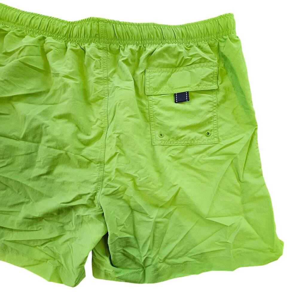 NWT Lands End Men's Green Lined Swim Trunks Bathing Suit size XL